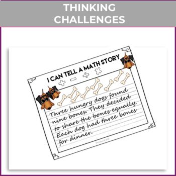 Engaging Math Journal Prompts | Multiplication Fraction Challenges, image 2