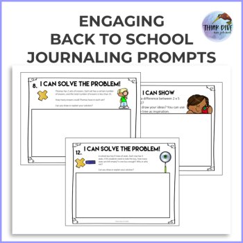 Inspiring Back to School Bundle Grade 3 Math Activities and Games, image 3