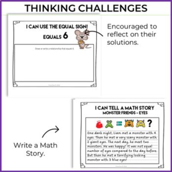 Engaging Kindergarten Grade 1 & 2 Math Journal Prompts | Back to School, image 2