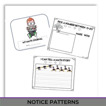 Engaging Kindergarten Grade 1 & 2 Math Journal Prompts | Back to School, image 3