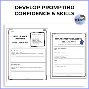 AI Smart Prompting Skills | Essential 21st Century Learning for 4th Grade & Up, image 2