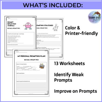 AI Smart Prompting Skills | Essential 21st Century Learning for 4th Grade & Up, image 3