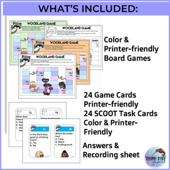 Engaging and Inspiring Woodland Board Game | Explore Nature with SCOOT Cards, image 3
