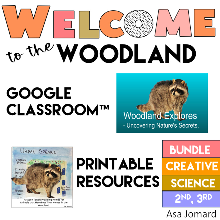 Engaging Woodland Activities Bundle | Google Classroom™ and Printable Resources