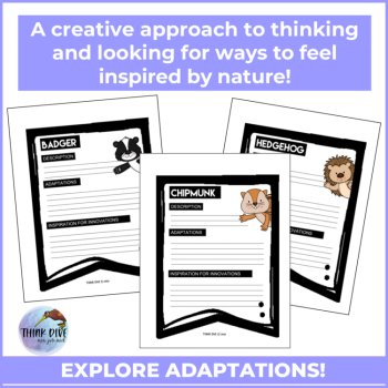 Woodland Animals Writing FREEBIE | Adaptations and Innovations, image 4