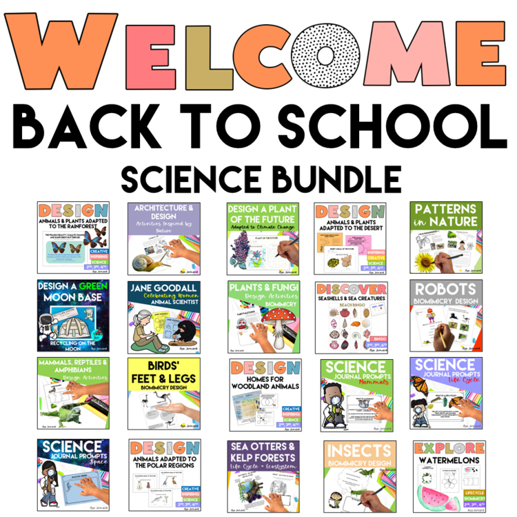 Unique Back to School Science Bundle - Grade 2 and Grade 3