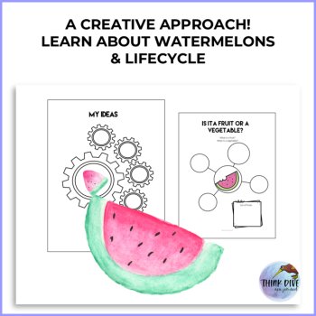 Inspiring Watermelon Activities | Life Cycle Project with Biomimicry Challenge, image 2