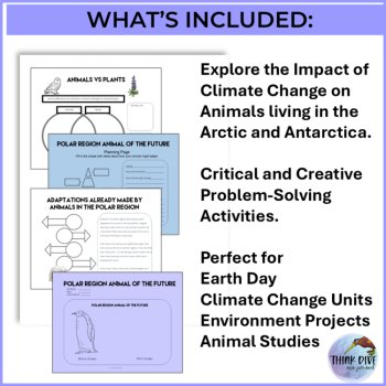 Explore Arctic and Antarctica Activities Bundle | Biomimicry and Design, image 3