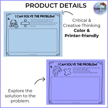 Fun and Engaging Math Journal Prompts FREEBIE | Winter Multiplication Fraction, image 3