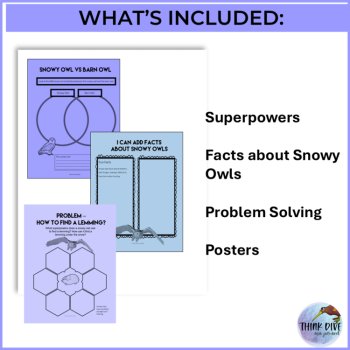 Explore Snowy Owl Life Cycle Activities | Biomimicry Design Adventure, image 3