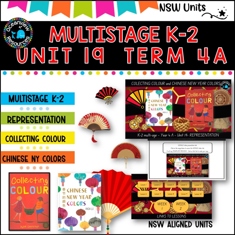 COLLECTING COLOUR Multi-Stage K-2 Unit 19 component B ENGLISH TERM 4A NSW DET