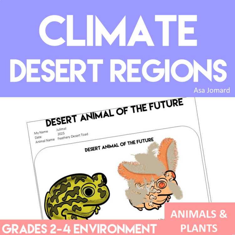 Unique Desert Activities | Changes Climate and Environment | Creative Science