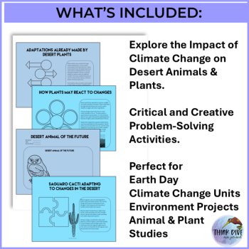 Unique Desert Activities | Changes Climate and Environment | Creative Science, image 3