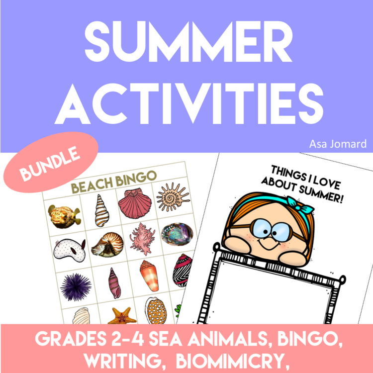 Engaging and Fun Summer Activities Bundle