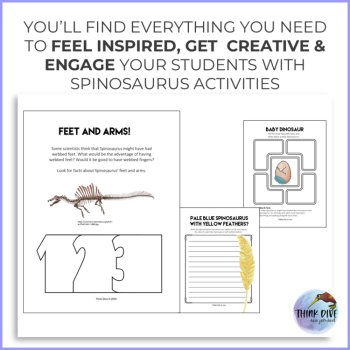 Engaging Dinosaur Report | Fascinating Spinosaurus  Activities, image 2