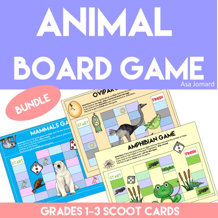 Inspiring Animal Games Bundle with SCOOT Cards