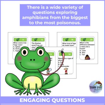 Engaging and Inspiring Animal Board Game | Explore Amphibians with SCOOT Cards, image 4