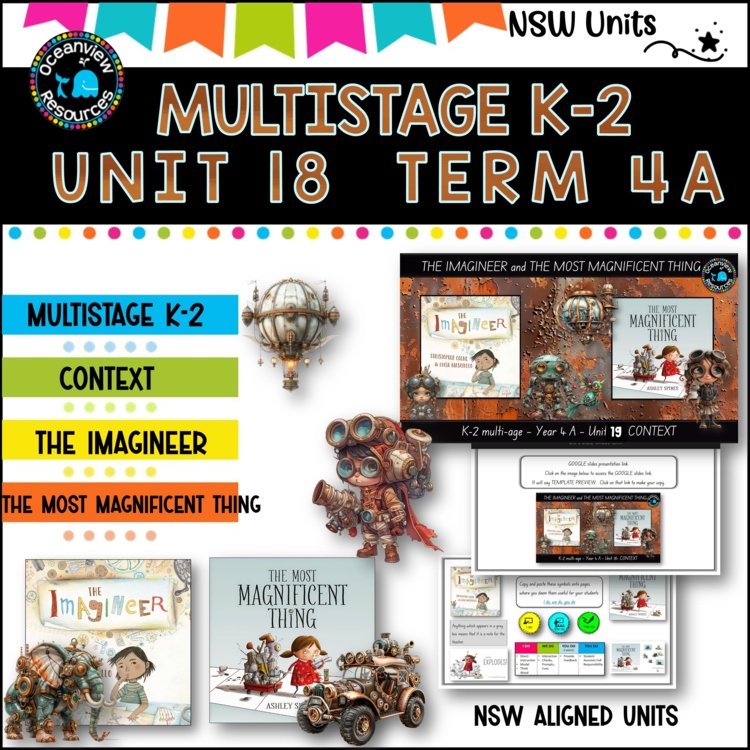 THE IMAGINEER Multi-Stage K-2 Unit 18 component B ENGLISH TERM 4A NSW DET