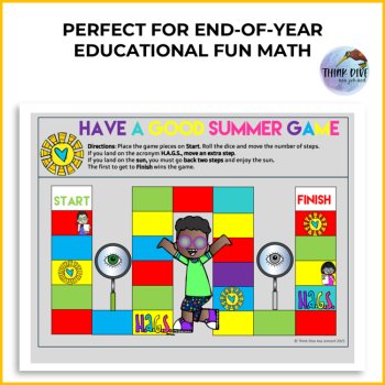 Educational Fun Problem-Solving Board Game | End-of-Year Revision, image 2