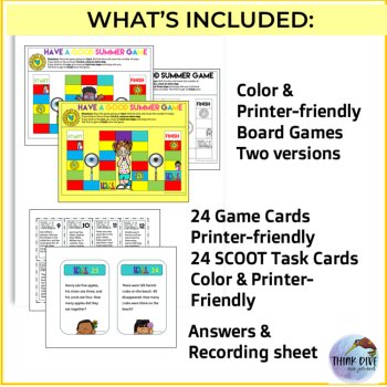 Educational Fun Problem-Solving Board Game | End-of-Year Revision, image 3