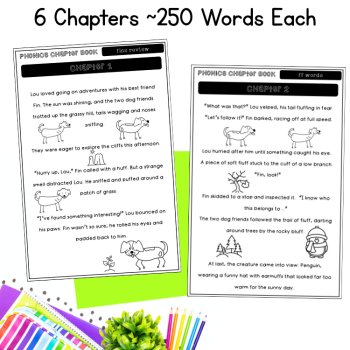 Upper Elementary Phonics Decodable Chapter Book Reading Fluency 3rd 4th Grade, image 2