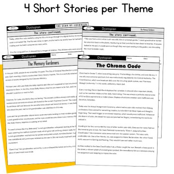 Short Story Reading Passage Comprehension Questions 5th 6th 7th Grade ELA Unit, image 3