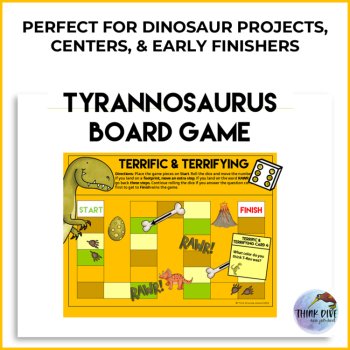Engaging and Inspiring Tyrannosaurus Board Game, image 2