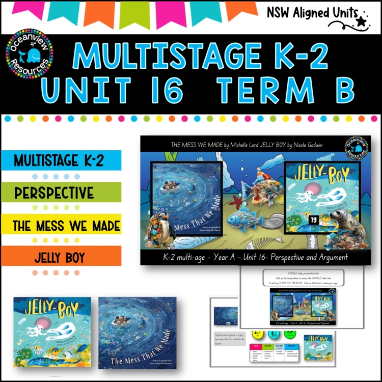 THE MESS WE MADE Multi-Stage K-2 Unit 16 comp B ENGLISH TERM 4A NSW DET