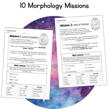 Greek Latin Roots Multisyllabic Words Prefixes Suffixes 6th 7th Grade Word Study, image 2