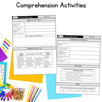 Short Story Reading Comprehension Escape Room 5th 6th 7th Grade Fun ELA Unit, image 4