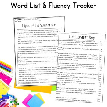 Summer Morphology ELA Passages & Questions Vocabulary Review 5th 6th 7th Grade, image 3