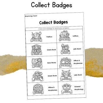 Greek Latin Root Word Study Vocabulary Activities 5th 6th 7th Grade ELA Review, image 3