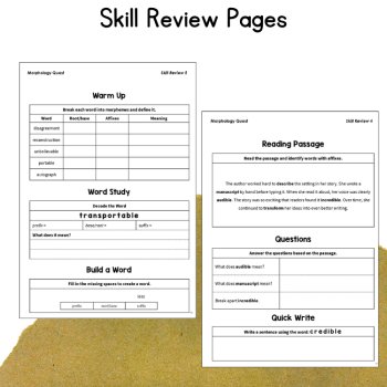 Greek Latin Root Word Study Vocabulary Activities 5th 6th 7th Grade ELA Review, image 4