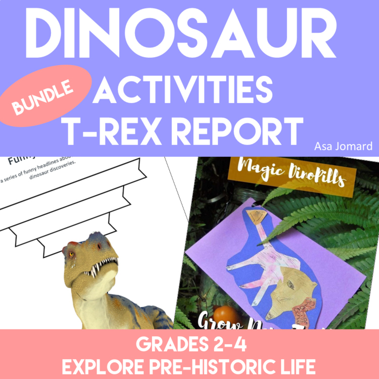 Engaging Dinosaur Activities Bundle | Explore the Prehistoric World