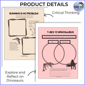 Engaging Dinosaur Report | Fascinating Tyrannosaurus Rex Activities, image 3