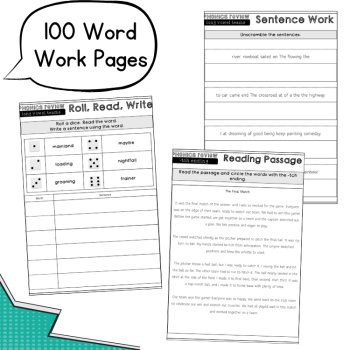 Phonics Morphology Comic Worksheets Fun Summer Reading Packet UFLI 3rd 4th Grade, image 4