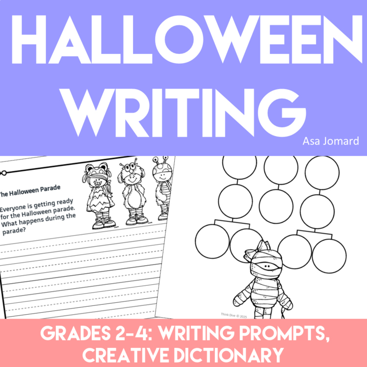 Celebrate Halloween | Inspiring Writing Prompts with Unique Creative Dictionary