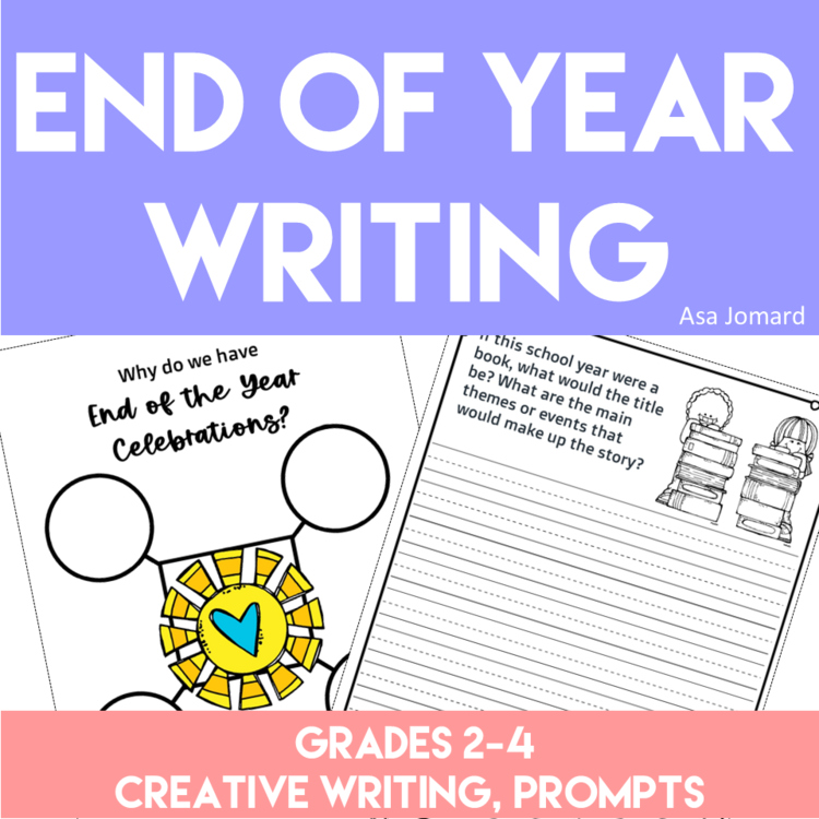 End of the Year |  Spark Creativity with Fun Engaging Writing Activities