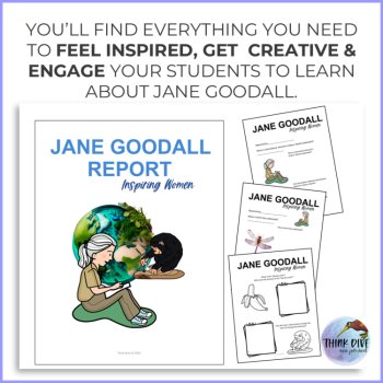 Celebrate Women in Science | Jane Goodall  Women's History Month and Earth Day, image 2