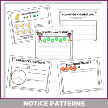 Improve Learning with Easter Fraction Math Journal Prompts | Write Math Stories, image 4