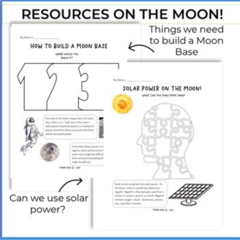 Engaging Space Activities Bundle | Journal Prompts with Game and Posters, image 3