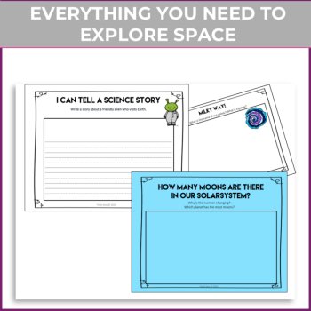 Engaging Science Journal Prompts about Space | Inspiring Story Writing, image 2