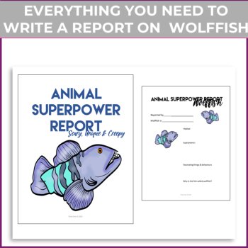 Engaging Wolffish Superpower Report | Design Inspired Activities, image 2
