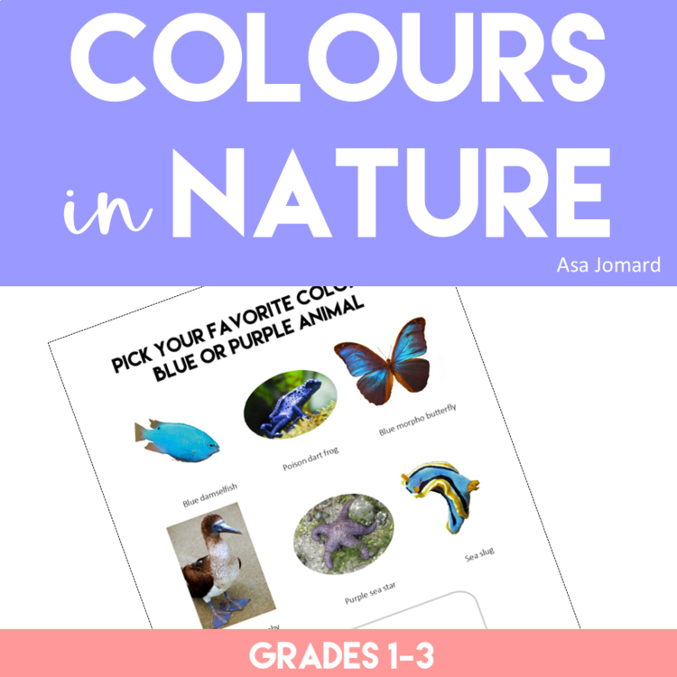 Unique  Colors in Nature Activities | Inspiring Learning about Nature
