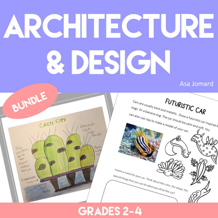 Engaging STEAM Architecture & Design Bundle | Unique Biomimicry Design Projects