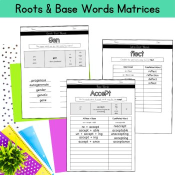 Morphology Morning Work Activities 5th 6th Grade Daily Review Explicit Teaching, image 4