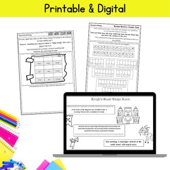 4th 5th Grade Narrative Writing Activities Finish the Story Packet Summer Fun, image 4