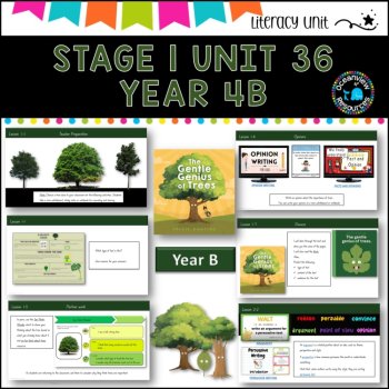 NSW DET Stage 1 English Unit 36 GENTLE GENIUS OF TREES Component B TERM 4B, image 2
