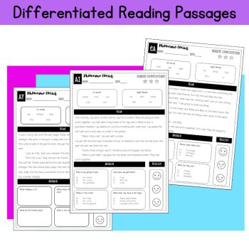 Vowel Teams Worksheets 2nd 3rd Phonics Folder Center ai ay ee ea Vowel Teams, image 2