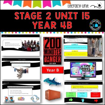 200 MINUTES OF DANGER NSW DET Stage 2 Unit 15 Term 4 Year B Component B, image 2